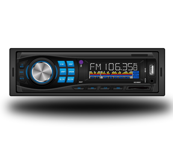 东影单锭汽车CD车载机 MP3车载通用型 可插卡 可插U盘
