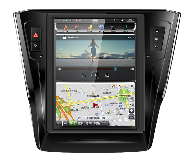 东影大众导航2016款帕萨特安卓导航专用GPS导航仪一体机 大屏10.4寸 电容屏 安卓版